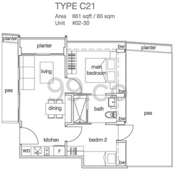 Alexis (D3), Apartment #446130911